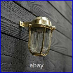 Vintage Style Marine Antique Brass Wall Mount Nautical Indoor Outdoor Lights 1pc