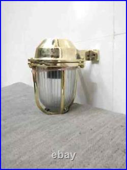 Vintage Style Marine Antique Brass Wall Mount Nautical Indoor Outdoor Lights 1pc