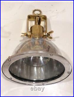 Vintage Style Marine Solid Aluminum & Brass Metal Ceiling Décor Pendant Light