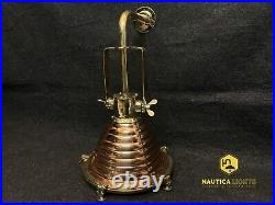 Vintage Style Nautical Copper and Brass Wall Hanging Pendant Light Fixture