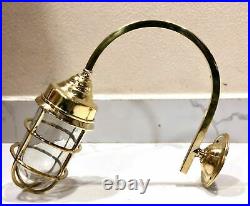 Vintage Style Nautical Marine Wall Mount Ship Bulkhead Light Brass New 1 Piece