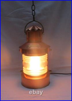Vintage Toplicht Nautical Dock Light Electric Lantern Corded Hanging/table Lamp