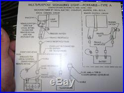 Vintage US Navy Mult-Purpose Signaling Light (new)