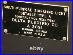 Vintage US Navy Mult-Purpose Signaling Light (new old stock)