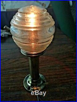 Vintage Wilcox Crittenden Beehive Stern Light, Chris Craft, Century. 7 Tall