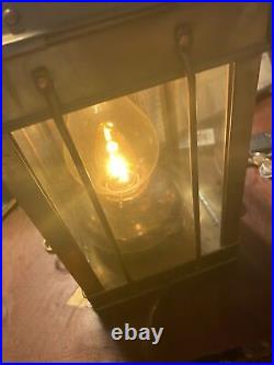 Vintage cargo light no. 3954 great britain 1939 bras lattern lamp