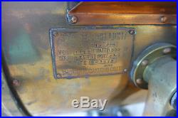 Vintage marine brass original seach light / marine spotlight / nautical light