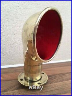 Vintage ships / boat / yacht Brass air vent. Not light Marine Nautical