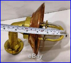 Vintage style new marine brass & copper ship passage nautical light 2 piece