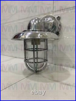 Wall Mount Sconce Light Fixture Nautical Vintage Style Made of Aluminum